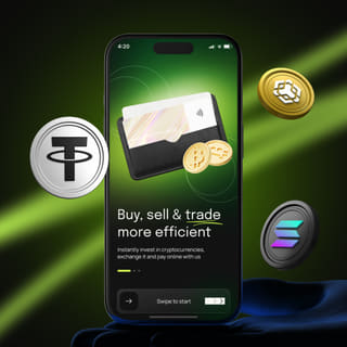 Affichage de la plateforme de trading Ample Titrévane sur un appareil mobile